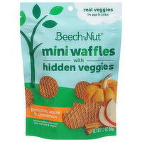 Beech-Nut Waffles, Mini, Pumpkin, Apple & Cinnamon - 3.2 Ounce 