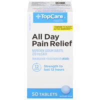 TopCare All Day Pain Relief, 220 mg, Tablets