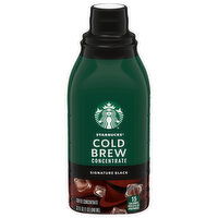 Starbucks Coffee, Concentrate, Signature Black, Cold Brew - 32 Fluid ounce 