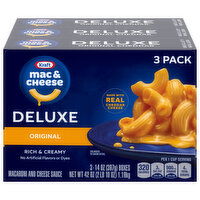 Kraft Macaroni and Cheese Sauce, Original, 3 Pack - 3 Each 