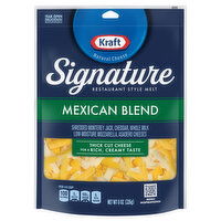 Kraft Cheese, Mexican Blend, Restaurant Style Melt - 8 Ounce 