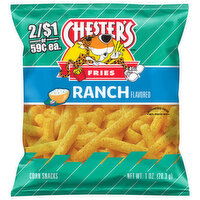 Chester's Corn Snacks, Ranch Flavored, Fries - 1 Ounce 