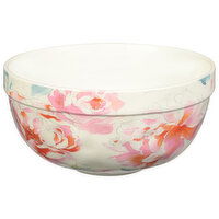 Home Essentials and Beyond Bowl, Pink Floral, 67 Ounce - 1 Each 