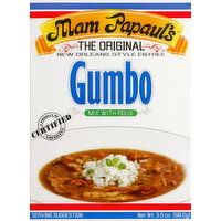 Mam Papauls Gumbo Mix, with Roux - 3.5 Ounce
