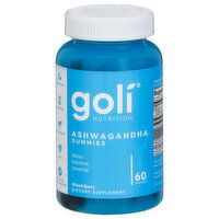 Goli Nutrition Ashwagandha, Gummies, Mixed Berry - 60 Each 