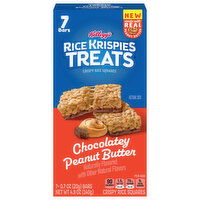 Kellogg's Rice Squares, Chocolate Peanut Butter, Crispy