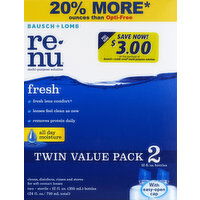 ReNu Multi-Purpose Solution, Twin Value Pack - 2 Each 