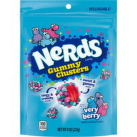 Nerds Candy, Gummy Clusters, Very Berry