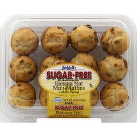 Ann Maries Mini-Muffins, Sugar Free, Banana Nut - 10 Ounce 