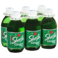 Shasta Ginger Ale, Caffeine Free - 6 Each 