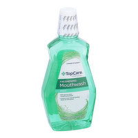 Topcare Freshening Mouthwash, Mint - 33.8 Fluid ounce 