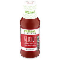 Primal Kitchen Ketchup, Organic and Unsweetened - 11.3 Ounce 