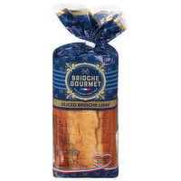 Brioche Gourmet Brioche Loaf, Sliced - 17.64 Ounce 