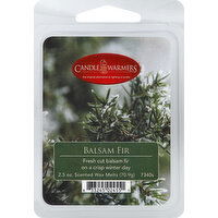 Candle Warmers Etc Wax Melts, Scented, Balsam Fir - 2.5 Ounce 