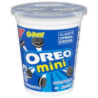 OREO Mini Chocolate Sandwich Cookies, Go-Paks, 3.5 oz Cup - 3.5 Ounce 