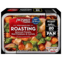 Pictsweet Farms Broccoli Florets, Red Potatoes & Carrots, with Salt & Cracked Pepper - 12 Ounce 