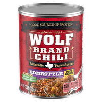 Wolf Homestyle Chili With Beans - 15 Ounce 