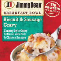 Jimmy Dean Breakfast Bowl, Biscuit & Sausage Gravy, Frozen