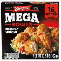 Banquet Mega Bowls Frozen Kung Pao Chicken