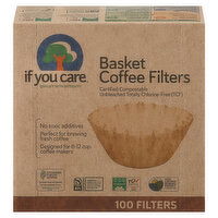 If You Care Coffee Filters, Basket - 100 Each 