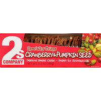 2s Company Specialty Crisps, Cranberry & Pumpkin Seed - 5.3 Ounce 