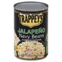 Trappey's Navy Beans, Jalapeno - 15.5 Ounce 