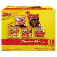 Frito Lay Snack Mix, Flamin' Hot Flavored - 18 Each 