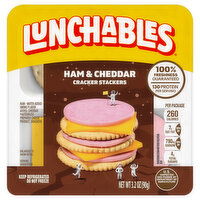 Lunchables Cracker Stackers, Ham & Cheddar