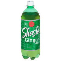 Shasta Ginger Ale, Caffeine Free - 33.8 Fluid ounce 