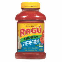 Ragu Sauce, Tomato, Garlic & Onion, Chunky - 45 Ounce 