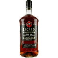 Bacardi Black Dark Rum, 1.75 L    