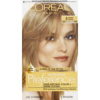 Superior Preference Permanent Haircolor, Natural, Medium Blonde 8 - 1 Each 