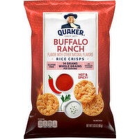 Quaker Rice Crisps, Buffalo Ranch, Hot & Spicy - 3.03 Ounce 