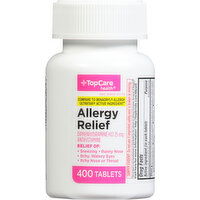 TopCare Allergy Relief, 25 mg, Tablets - 400 Each 