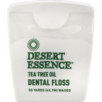 Desert Essence Dental Floss, Waxed, Tea Tree Oil - 1 Each 