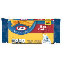 Kraft Cheese, Sharp Cheddar - 16 Ounce 