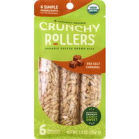 Friendly Grains Crunchy Rollers, Sea Salt Caramel - 6 Each 