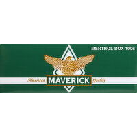 Maverick Cigarettes, Menthol, 100s, Box - 200 Each