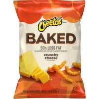 Cheetos Cheese Flavored Snacks, Crunchy Cheese Flavored, Baked - 7.625 Ounce 