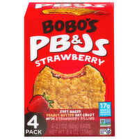 Bobo's Strawberry PB&Js - 4 Each