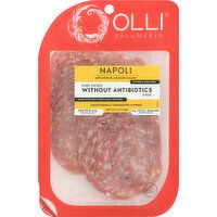 Olli Salumeria Salami, Applewood-Smoked, Napoli - 4 Ounce 