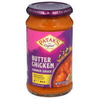 Patak's Simmer Sauce, Butter Chicken, Mild - 15 Ounce 