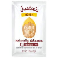 Justin's Peanut Butter Spread, Honey - 1.15 Ounce 