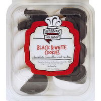 Superior On Main Cookies, Black & White - 8 Ounce 