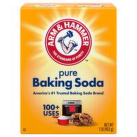 Arm & Hammer Baking Soda, Pure - 1 Pound 