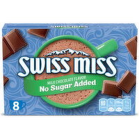 Swiss Miss No Sugar Added Milk Chocolate Flavored Hot Cocoa Mix - 5.84 Ounce 