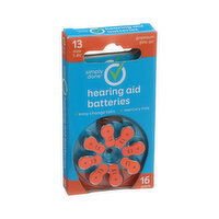 Simply Done Hearing Aid Batteries - 16 Each 