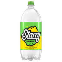 Starry Lemon Lime Soda, Caffeine Free - 2.1 Quart 