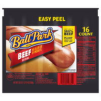 Ball Park Ball Park Beef Hot Dogs, 16 Count - 16 Each 