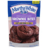 Martha White Brownie Mix, Brownie Bites - 7.4 Ounce 